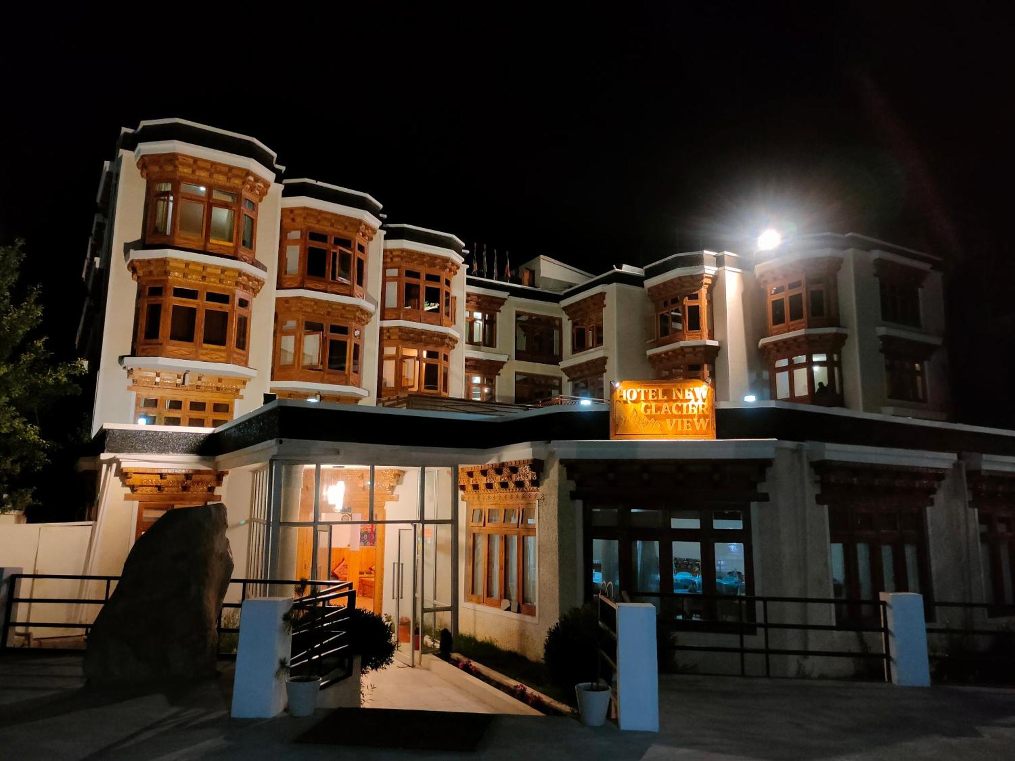 Hotel New Glacier View Leh Buitenkant foto